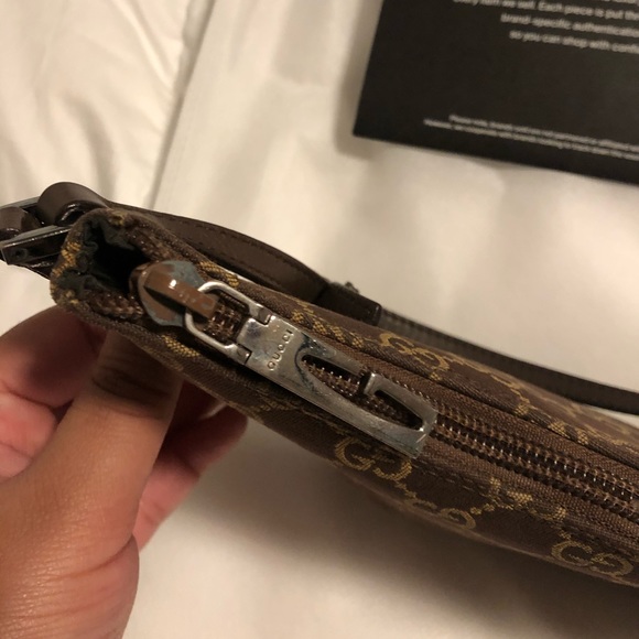 GUCCI small GG Canvas Hobo - Picture 5 of 6